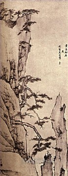  terraza Arte - Terraza Shitao de cinabrio 1700 chino tradicional